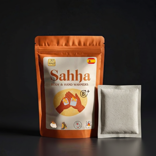 Calentadores de Manos y Cuerpo SAHHA — Calor Instantáneo 8 Horas