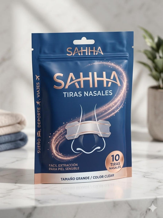 Tiras Nasales SAHHA — Adiós Ronquidos