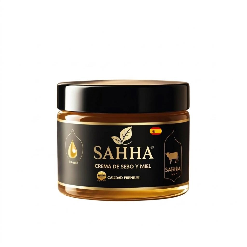 Crema Hidratante de Sebo y Miel SAHHA — Nutrición Profunda y Confort Diario para Tu Piel