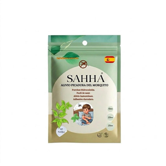Parche Alivio Picaduras SAHHA — Calma Natural Sin Rascarte