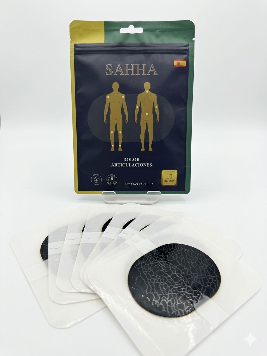 Parche Articular SAHHA — Flexibilidad y Confort Natural 8 Horas