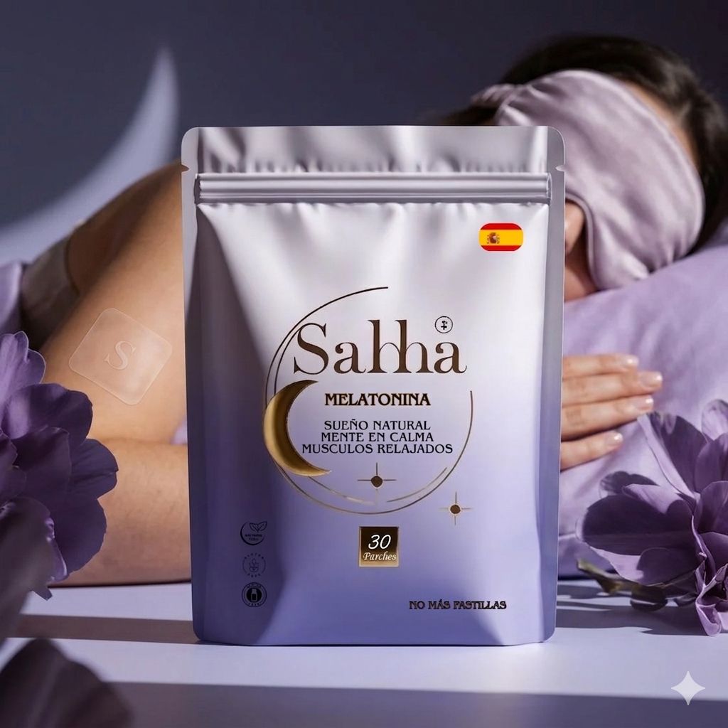 Parche de Melatonina SAHHA — Sueño Natural Toda la Noche