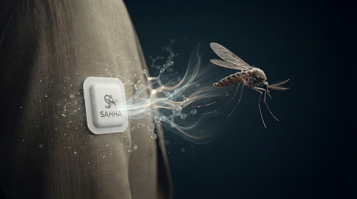 Parche Repelente de Mosquitos SAHHA