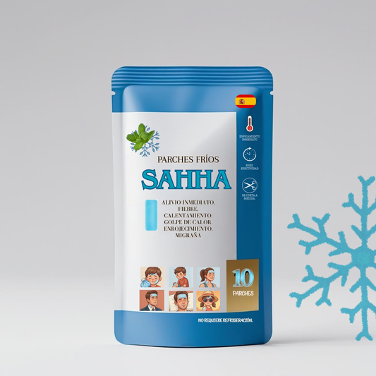 Parches de Fiebre SAHHA — Alivio Rápido Para Toda la Familia desde Bebés +6m