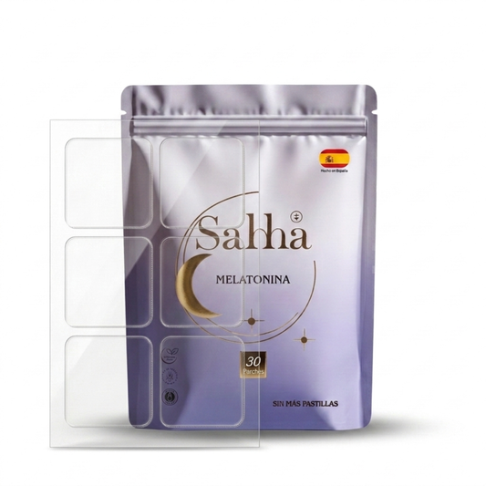 Parche de Melatonina SAHHA — Sueño Natural Toda la Noche